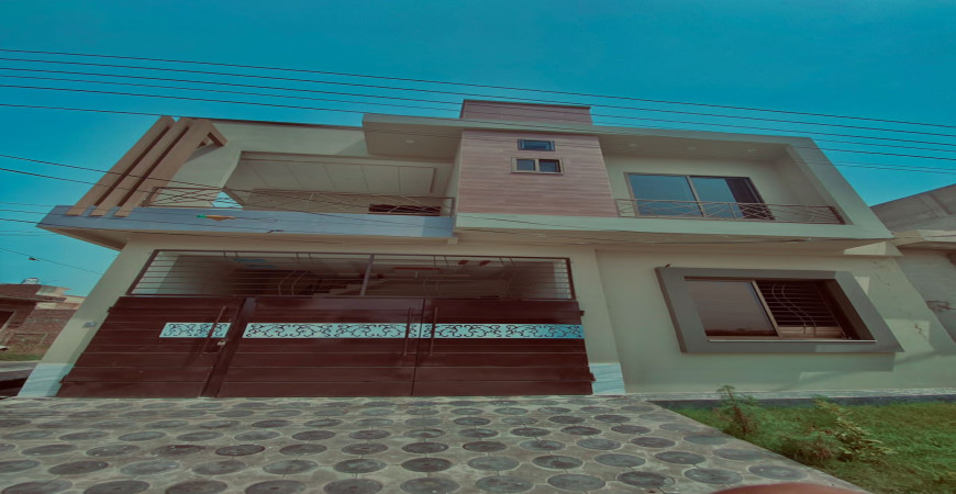 5 marla double story house for sale in khayaban green Satiana Road
